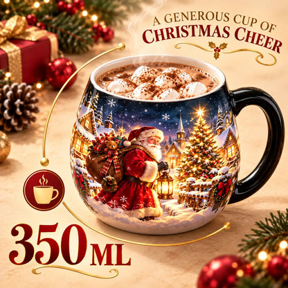 🎅🏻🎁Christmas Magic Color-Changing Mug – Heat Reveal Holiday Gift