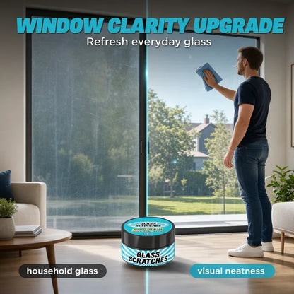 🔥Hot Sale 50% OFF🔥 Multi-Purpose Glass Scratch Repair Paste – 50g, for Windows, Mirrors & Car Glass 🪟