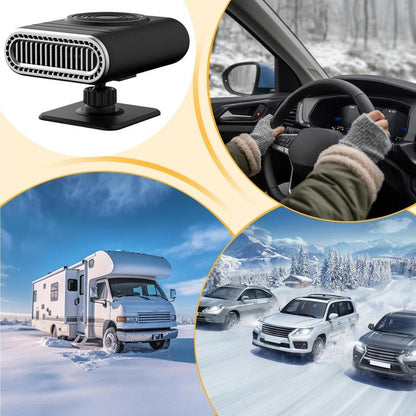❄️🚗 12V Portable Car Heater & Windshield Defogger – Compact Winter Car Heating Accessory 🔥✨