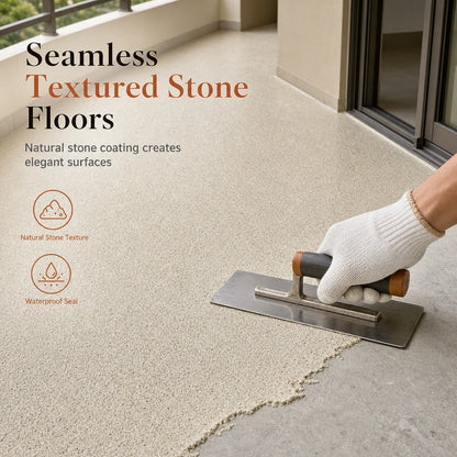 Marble Effect Textured Coating for Interior and Exterior Walls and Floors