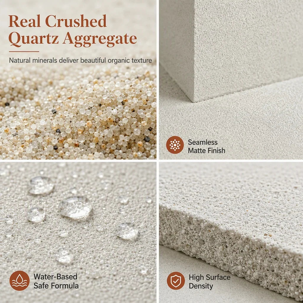 Marble Effect Textured Coating for Interior and Exterior Walls and Floors