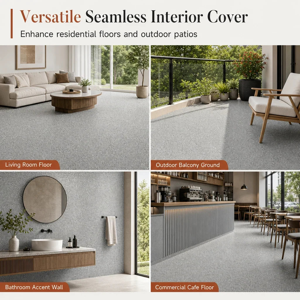 Marble Effect Textured Coating for Interior and Exterior Walls and Floors