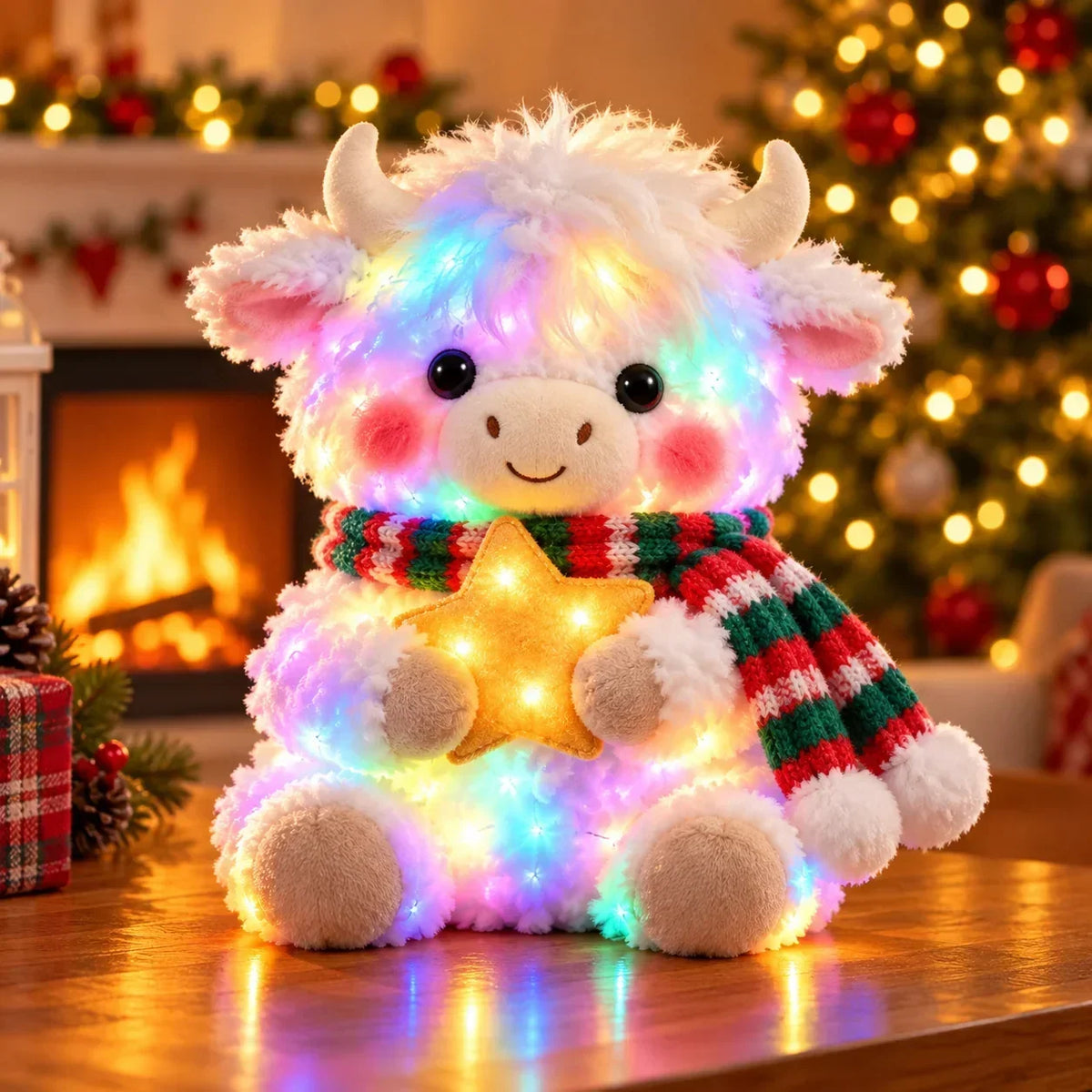 🔥 49% OFF | ⛄✨ Snowman Glow™ – Light-Up Christmas Plush Decor