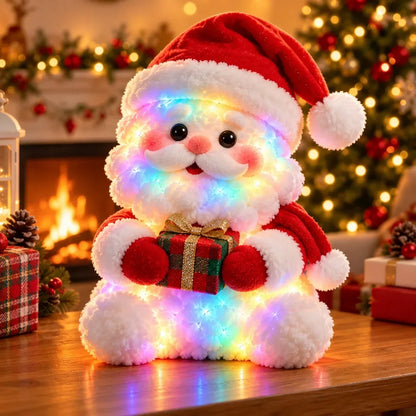 🔥 49% OFF | ⛄✨ Snowman Glow™ – Light-Up Christmas Plush Decor