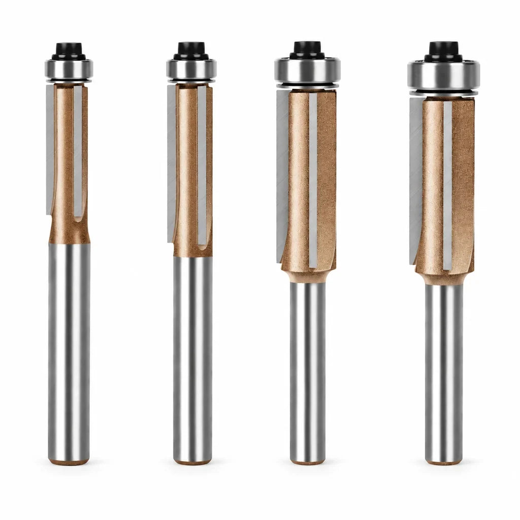 3-Flute Carbide Flush Trim Router Bit