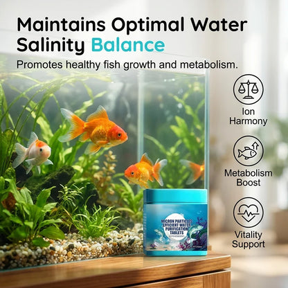 🔥Buy 2 Get 1 Free ✨High-Efficiency Aquarium Water Purification Tablets