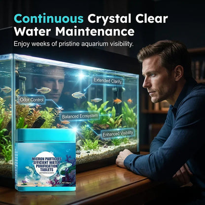 🔥Buy 2 Get 1 Free ✨High-Efficiency Aquarium Water Purification Tablets