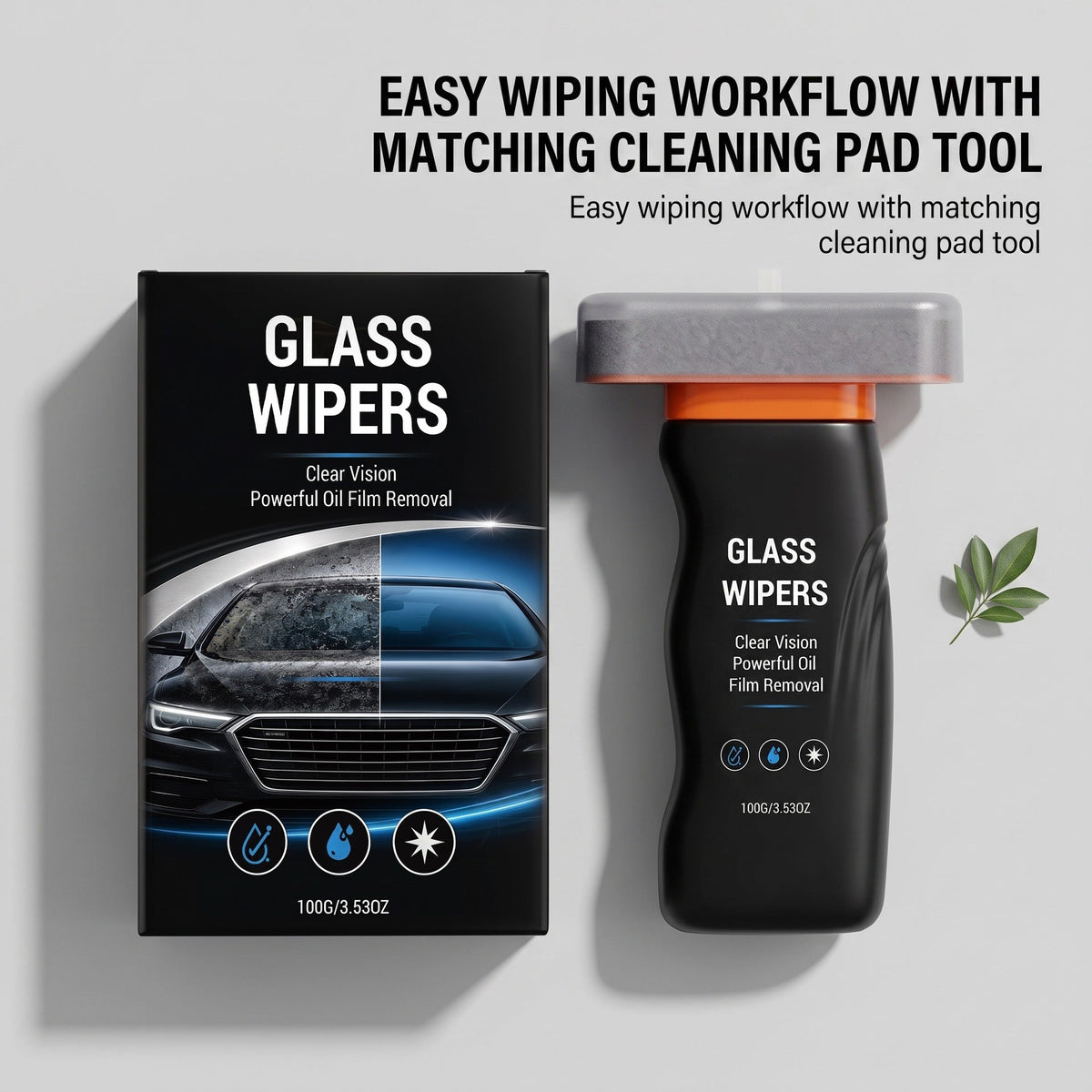 Glass Oil Film Remover Paste