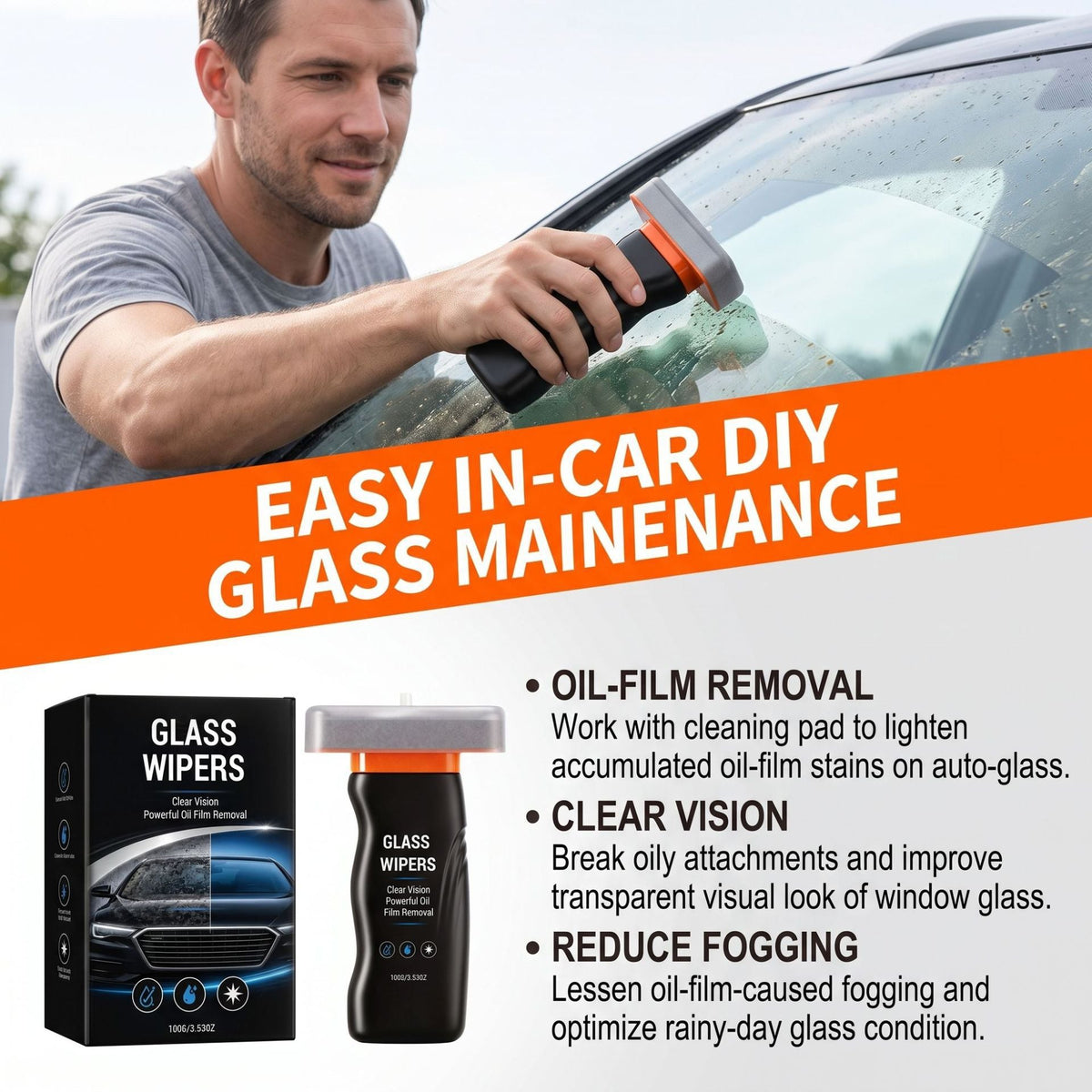 Glass Oil Film Remover Paste