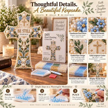 🎄✨ Last Day 49% OFF ✝️ Scripture Cross DIY Kit Collection