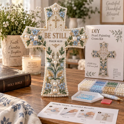 🎄✨ Last Day 49% OFF ✝️ Scripture Cross DIY Kit Collection