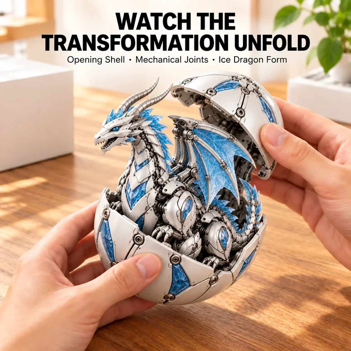 Mythic Beasts – 2-in-1 Transforming Egg Fantasy Figures