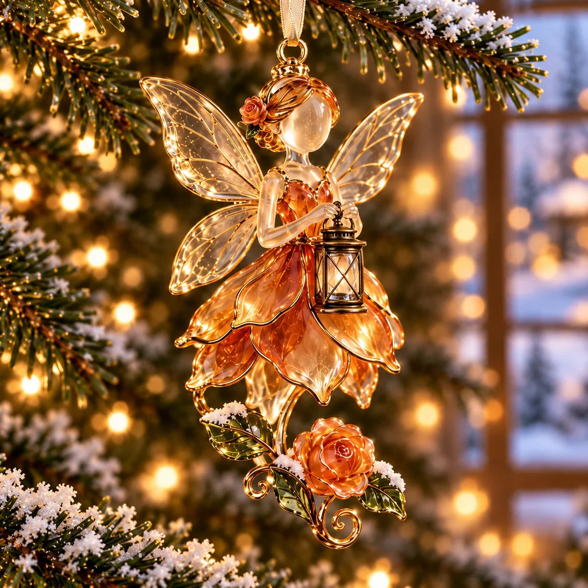 Winter Garden Fairies – 6 Enchanting Christmas Ornament Designs