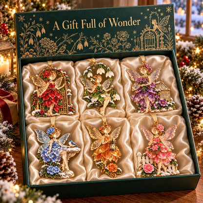 Winter Garden Fairies – 6 Enchanting Christmas Ornament Designs