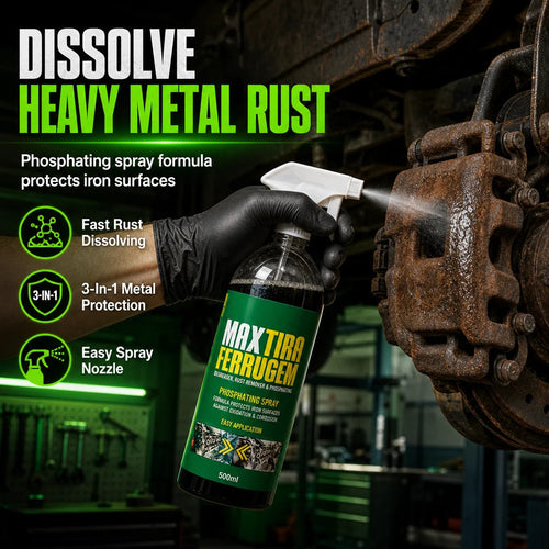 🔧 💨 3 In 1 Rust Remover & Phosphating Agent – Degrease, Remove Rust, Anti-rust ✨