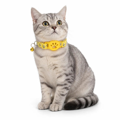 🏷️limited-time 49% Off! reflective Cat Collar With Waterproof Smart Pet Tracker Locator🐱