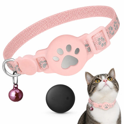 🏷️limited-time 49% Off! reflective Cat Collar With Waterproof Smart Pet Tracker Locator🐱