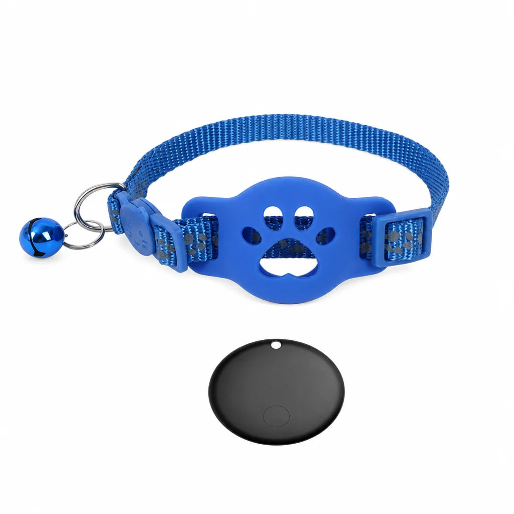 🏷️limited-time 49% Off! reflective Cat Collar With Waterproof Smart Pet Tracker Locator🐱