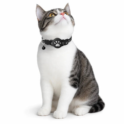 🏷️limited-time 49% Off! reflective Cat Collar With Waterproof Smart Pet Tracker Locator🐱