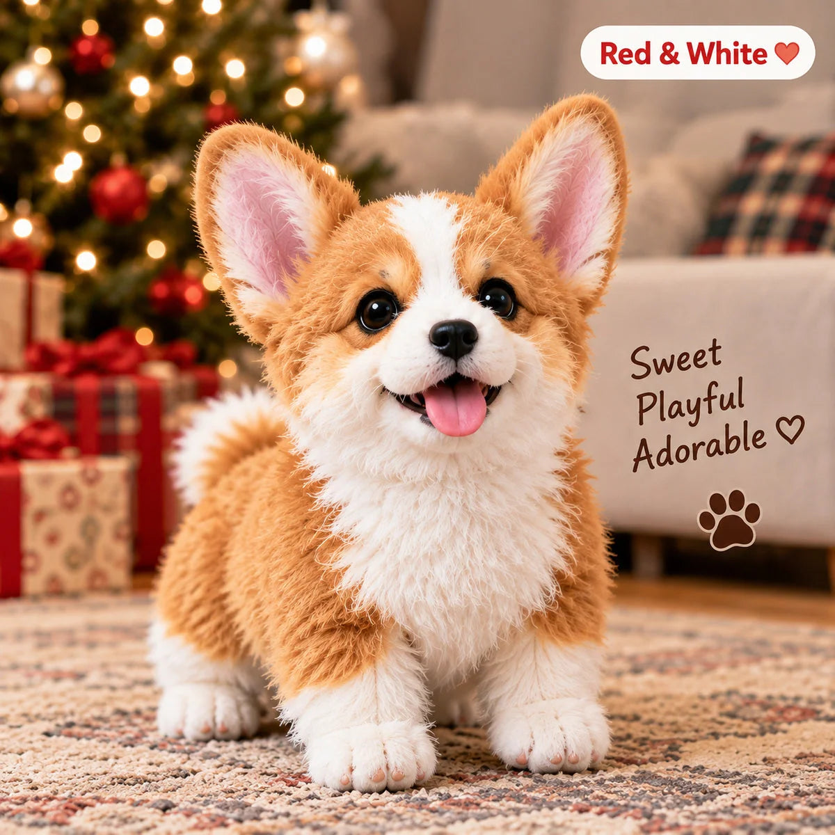 🐶 Corgi Buddy™ – Realistic Robot Corgi Puppy