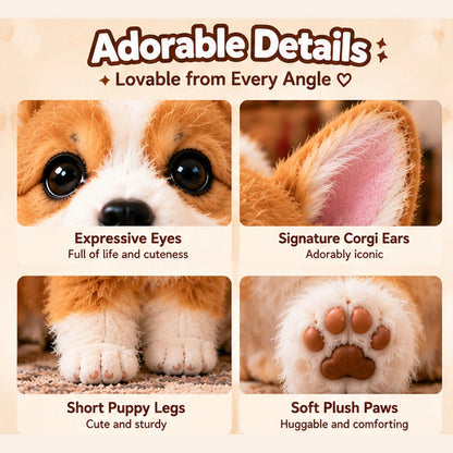 🐶 Corgi Buddy™ – Realistic Robot Corgi Puppy