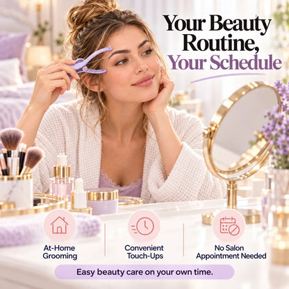 Eyebrow Threading Tool 💜 – Precise Facial Hair Removal at Home
