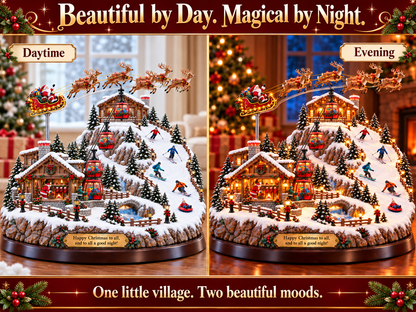 🌞 Christmas Eve Mountain Village — Winter Adventure Edition