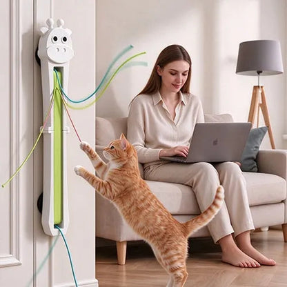 Automatic Interactive Cat Rope Toy