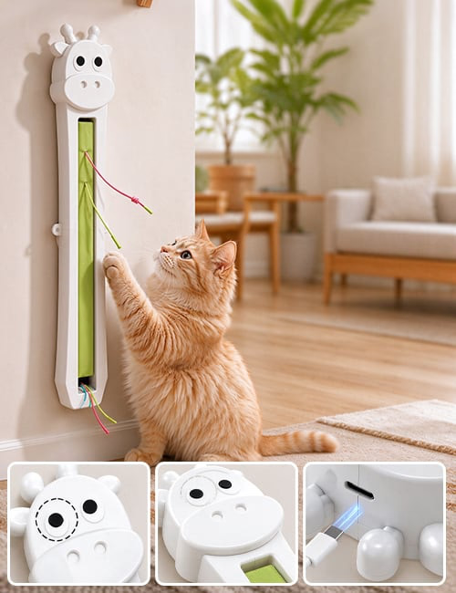 Automatic Interactive Cat Rope Toy