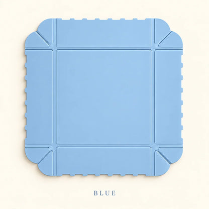 🥗 6 PCS Foldable Silicone Cutting Mat & Serving Tray