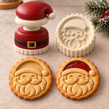 🔥Limited time 50% OFF -🍓🍪 Christmas Jam Cookie Press – Make Adorable Holiday Cookies at Home!