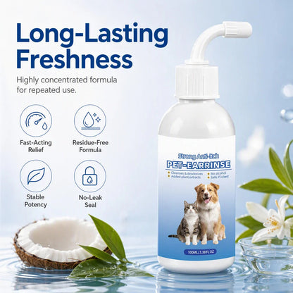 💕Buy 1 Get 1 Free🎁🐶🐱Pet Ear Cleaner for Dogs & Cats👂🪄