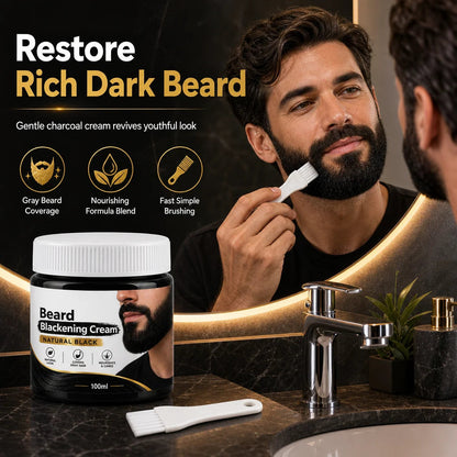 Men's Natural Black Beard Dye Cream