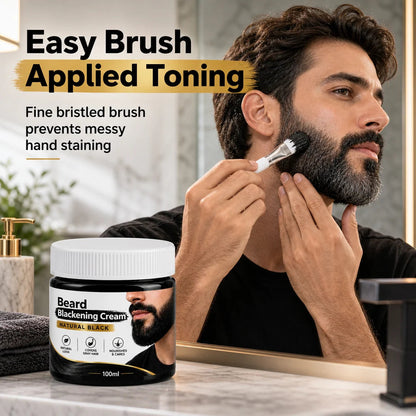 Men's Natural Black Beard Dye Cream