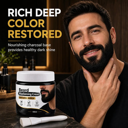 Men's Natural Black Beard Dye Cream