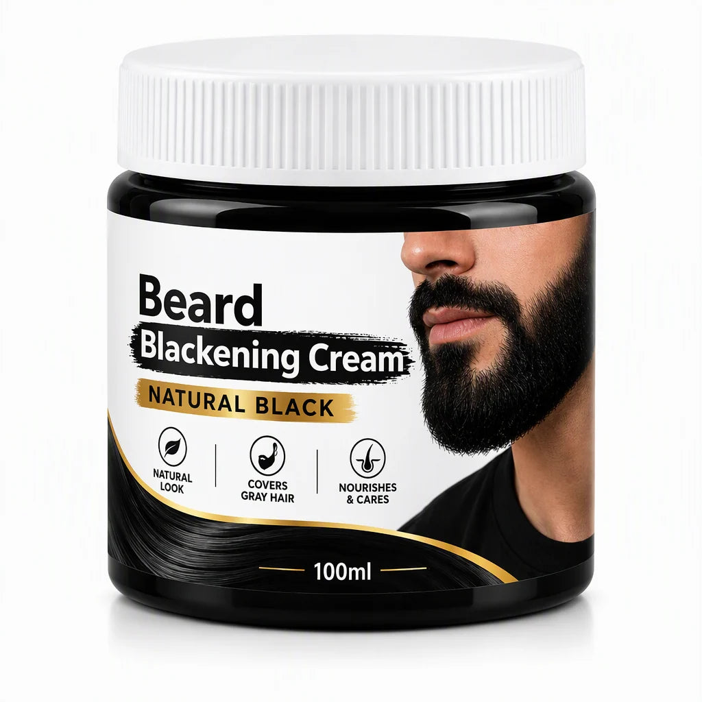 Men's Natural Black Beard Dye Cream