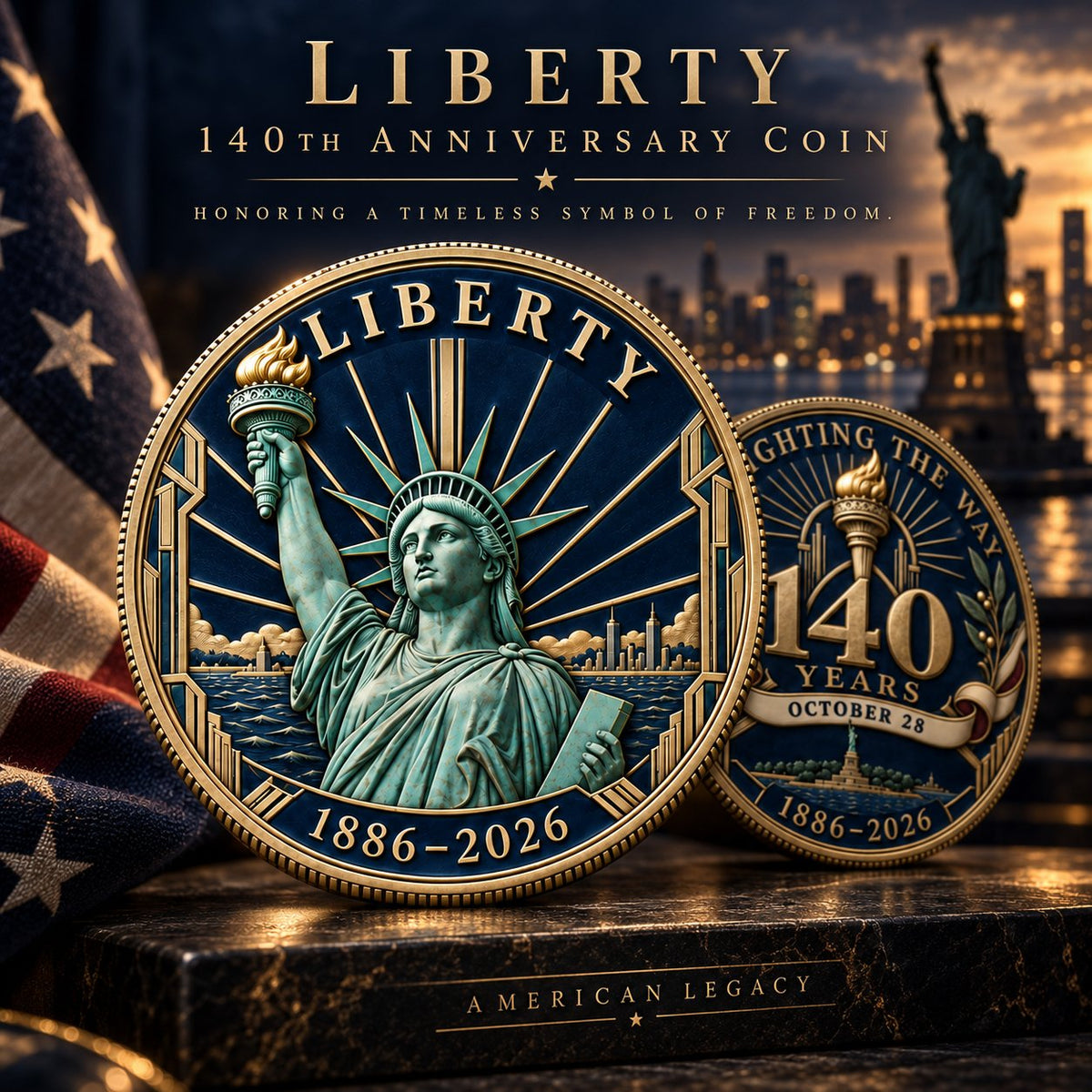 🔥 LIMITED RELEASE • 50% OFF — 2026 American Legacy Commemorative Coin Collection