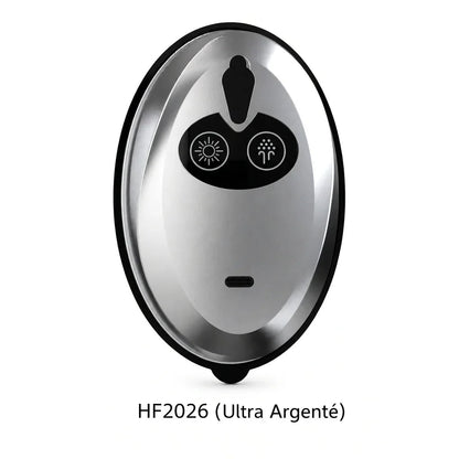Waterproof Electric Foot Callus Remover with Red and Blue Light Care and Hydrating Spray