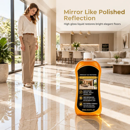 Tile and Floor Refurbishing Cleaner for Scratch Removal and Maintenance