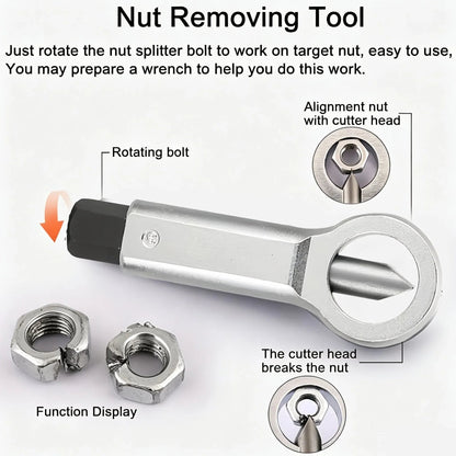 Heavy-Duty Nut Splitter 🔩 – Remove Rusted & Seized Nuts