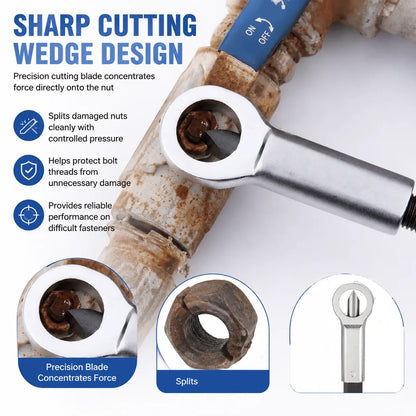 Heavy-Duty Nut Splitter 🔩 – Remove Rusted & Seized Nuts