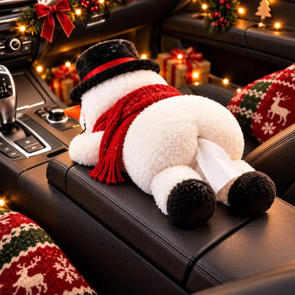 🤣☃️Funny Christmas Snowman Tissue Holder✨