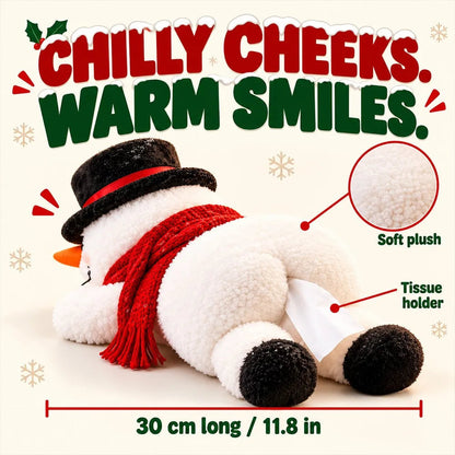 🔥HOT SALE☃️❄️Funny Christmas Snowman Tissue Holder✨