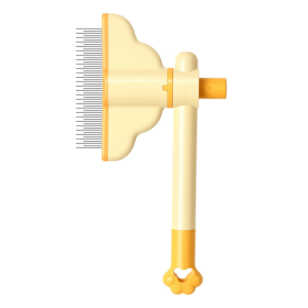 2-Pack Self-Cleaning Pet Grooming Combs 🐾 – Easy Fur Removal