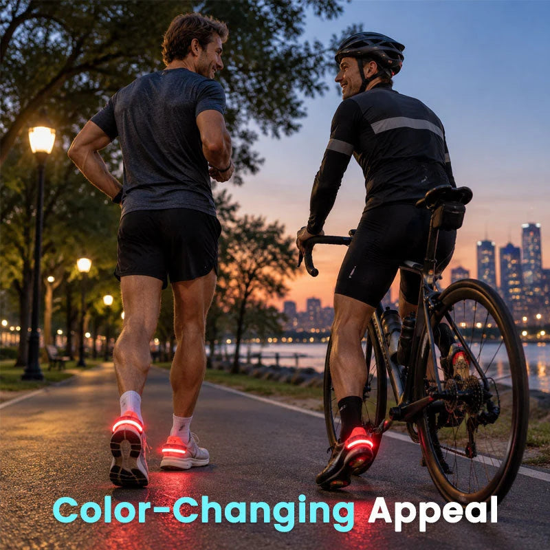 ✨BUY 1 GET 1 FREE✨🏃 LED Heel Lights for Shoes – Colorful Glow & Nighttime Visibility
