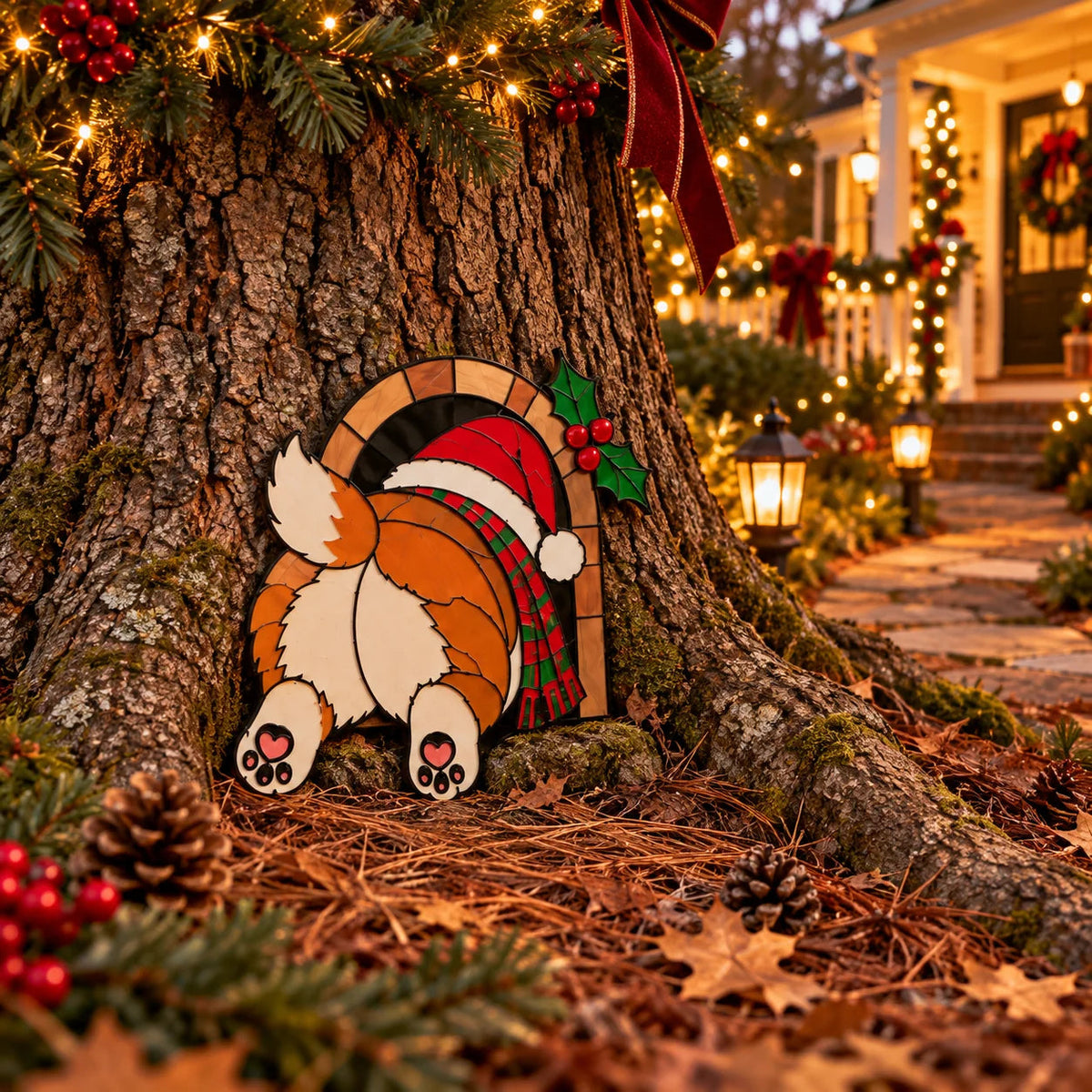 🏅Funny Christmas Baseboard Decorations – 5 Playful Holiday Designs