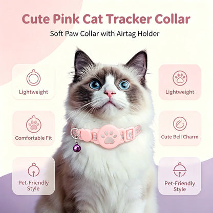 🏷️limited-time 49% Off! reflective Cat Collar With Waterproof Smart Pet Tracker Locator🐱