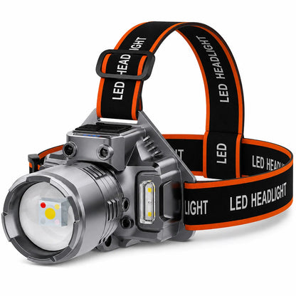 Rechargeable Super Bright  LED Headlamp with Motion Sensor