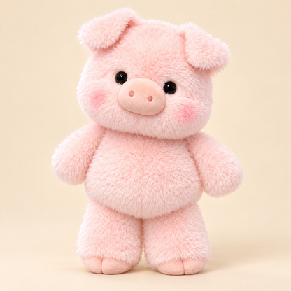Fluffy Cow Plush – Super Soft, Huggable & Perfect for Gifting 🎁