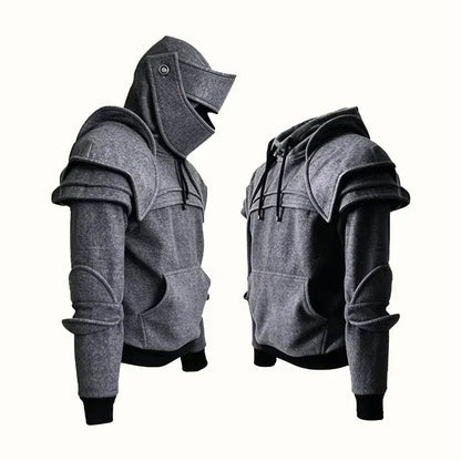 Knight Cosplay Hoodie – Medieval Fantasy Streetwear Pullover!
